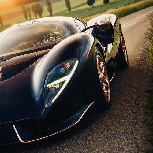 2026 De Tomaso P72 Aurelian Night Commission Exterior